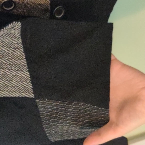 Dress Barn, Black and Gray Suit Jacket, No Size on Tag - Picture 11 of 17